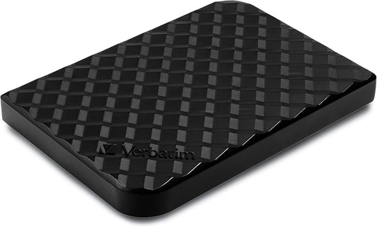 Verbatim 256GB Portable SSD External Hard Drive Store ‘n’ Go USB 3.2 Gen 1 USB-C Adapter Included - External Solid State Drive