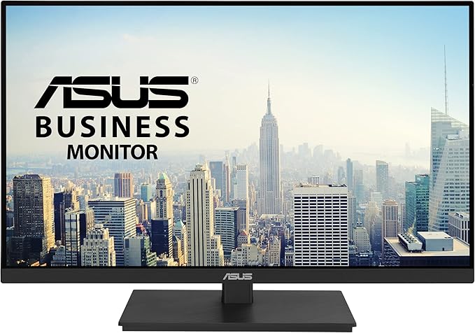 ASUS 27” 1080P Docking Monitor (VA27ECPSN) – Full HD, IPS, 75Hz, Adaptive-Sync, Speakers, Eye Care, Low Blue Light, Flicker Free, RJ45, USB-C, DisplayPort, HDMI, Height Adjustment, VESA Wall Mountable