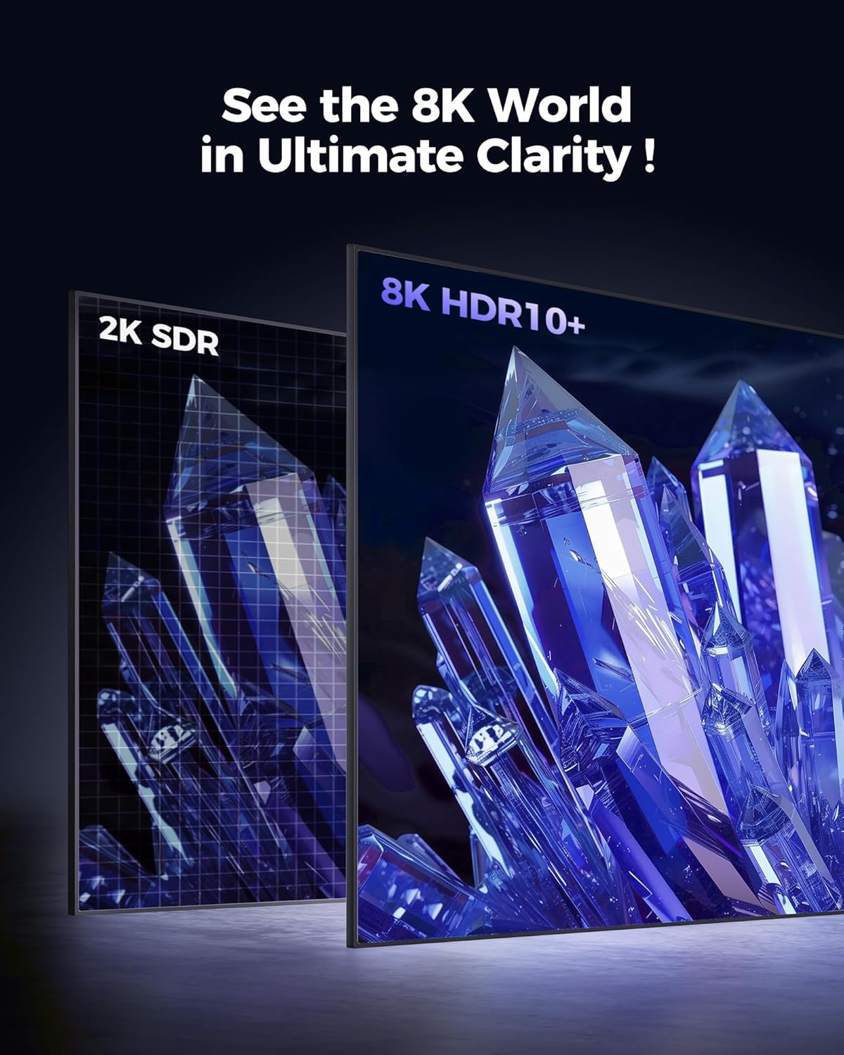 Silkland 8K HDMI eARC/ARC Cable 2.1, 3.3FT Certified Ultra High Speed HDMI® Cable [8K@60Hz, 4K@120Hz] Dolby Atmos Vision, 48Gbps, HDR, HDCP Compatible for Samsung/Vizio/SoundBar/Roku TV/BluRay