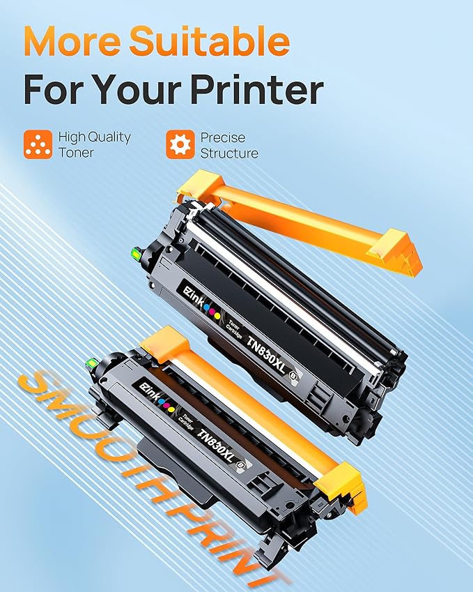 E-Z Ink Compatible TN830XL Toner Cartridge Replacement for Brother TN830XL TN830 TN 830 Toner Cartridges with Brother DCP-L2640DW HL-L2460DW HL-L2480DW HL-L2400D HL-L2405W Printer (2 x TN830XL Toner)
