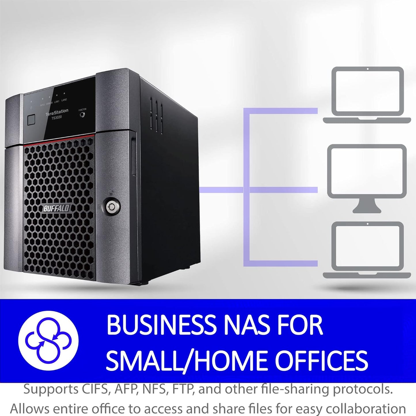 BUFFALO TeraStation Essentials 4-Bay Value-Focused Desktop NAS 16TB (4x4TB) with Hard Drives Included