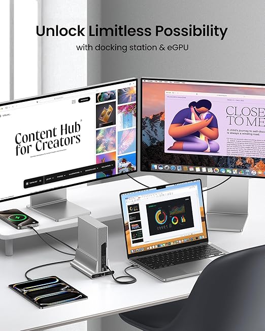 Silkland Long USB C Monitor Display Cable 15FT[4K@144Hz/60Hz 8K@30Hz], USB C 3.2 Gen 2x2 Video Cable, 20Gbps Data Transfer, 240W PD Charging, Compatible with iPhone 16, MacBook Pro, iPad