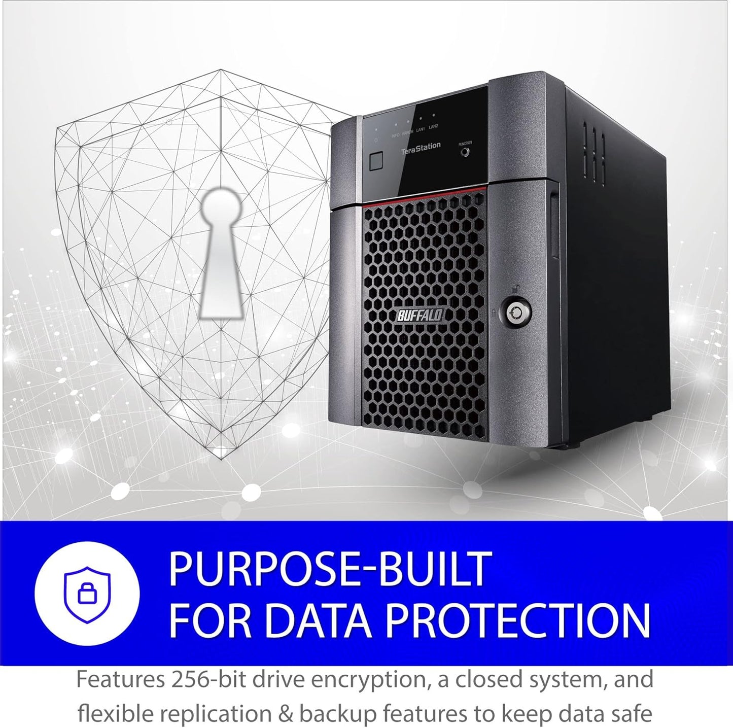 BUFFALO TeraStation Essentials 4-Bay Value-Focused Desktop NAS 16TB (4x4TB) with Hard Drives Included