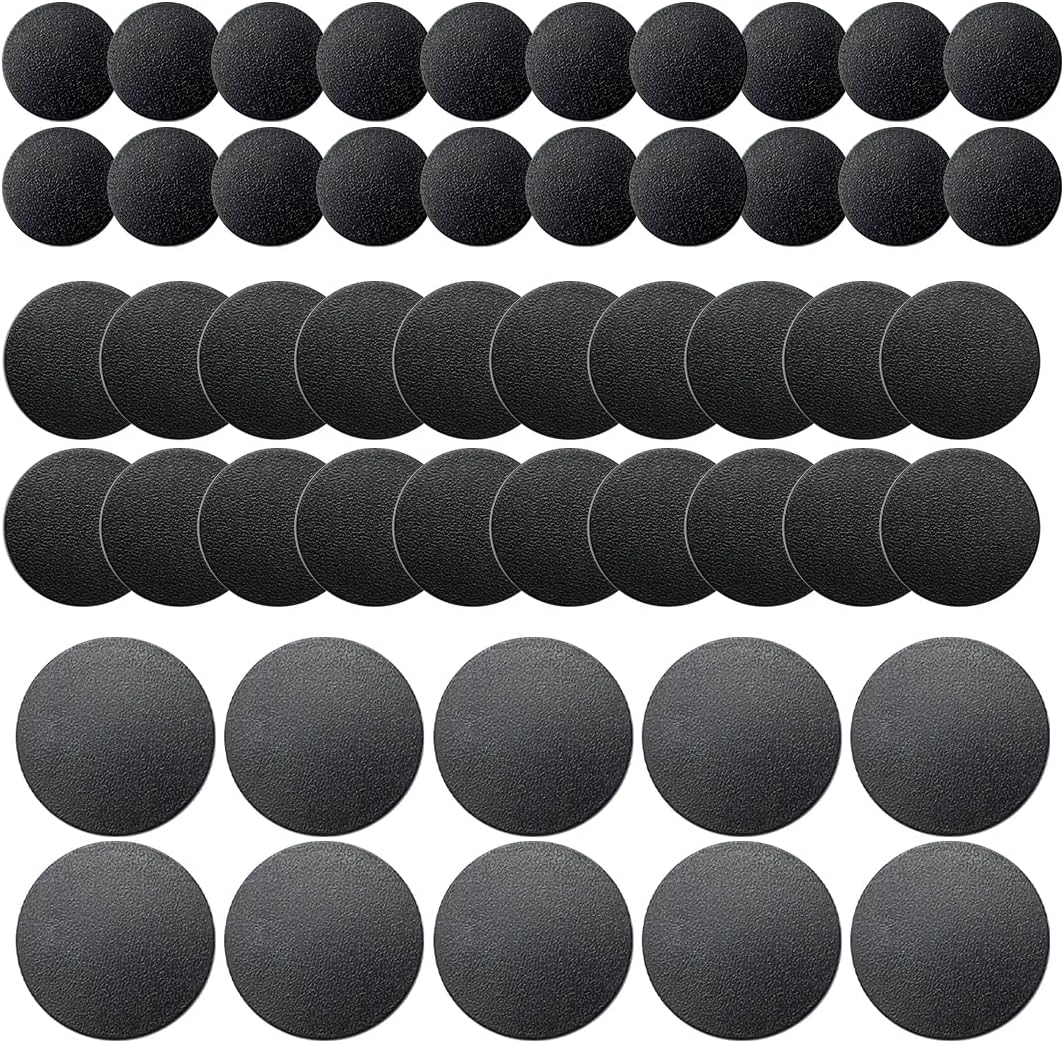 NC EBCO 50Pcs Mix Round Plastic Model Bases 25mm/32mm/40mm for Gaming Miniatures or Wargames Role Playing Board Game Figure Toy