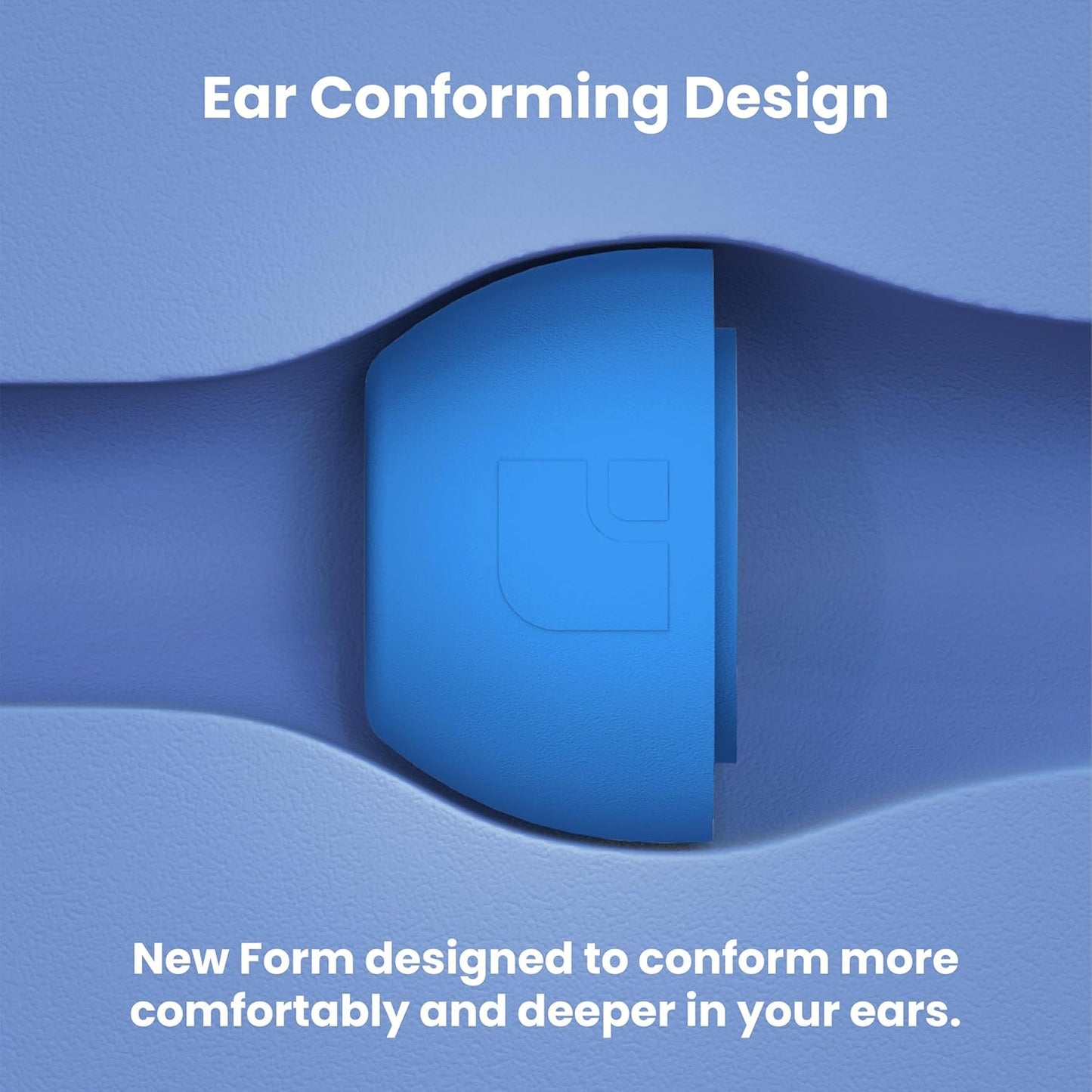 Foam Masters Ultra-Premium Memory Foam Ear Tips for AirPods Pro 1st & 2nd Gen | 3 Pairs | Black Magic Ver 6.0 | Secure | Comfort | Better Noise Cancel | Replacement Buds – Supercar Blue, Medium