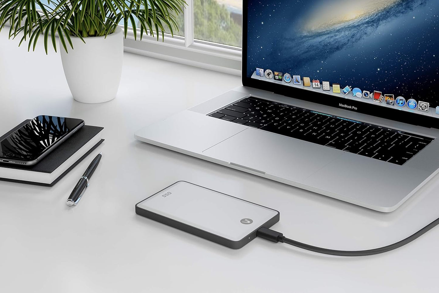 16TB External SSD USB-C Portable Solid State Drive (USB 3.1 Gen 2) | 3D NAND Flash | Rapid