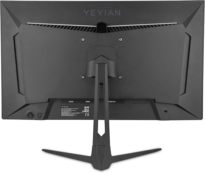 25 inch Gaming Monitor 1080P FHD 240Hz 1ms, YEYIAN 24.5" Flat Framless PC Monitors, 92% sRGB VA Screen Computer Monitor, HDR 10, HDMI x2, DP, Freesync Premium, Adaptive G-Sync, VESA Mount, Tilt Adjust