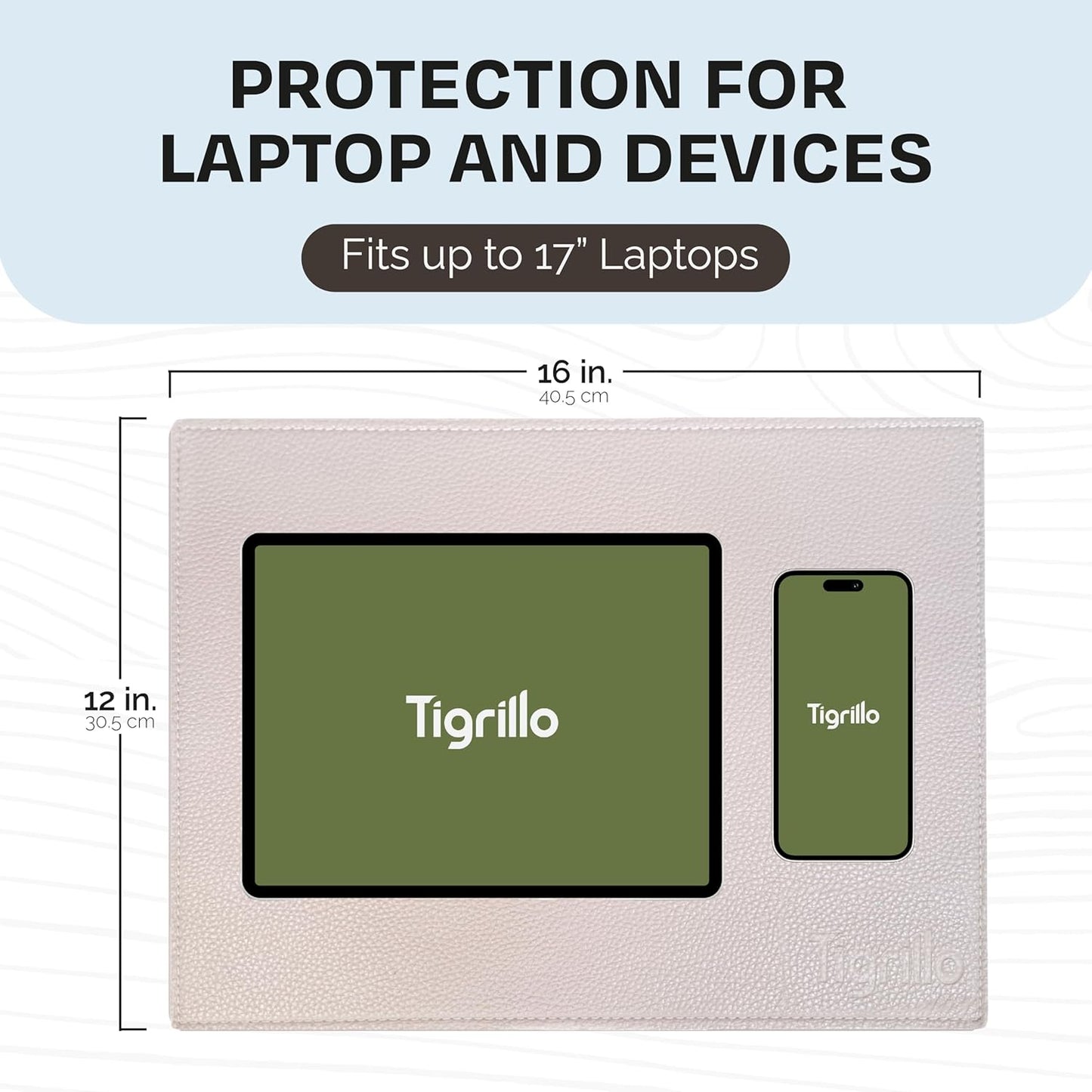 Tigrillo Laptop Radiation Protection Pad & Heat Shield