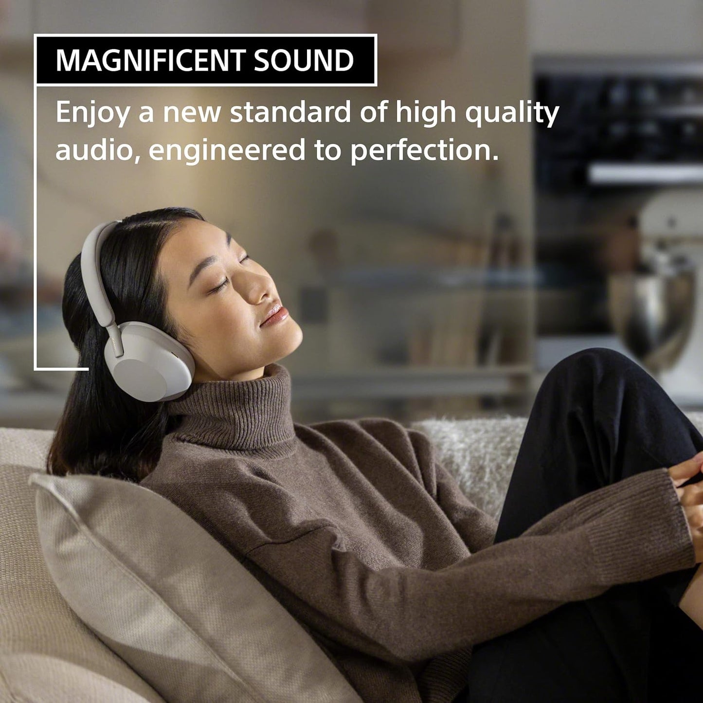 Sony WH-1000XM5 Premium Noise Canceling Headphones, Auto NC Optimizer, 30-Hour Battery, Alexa Voice Control, Midnight Blue
