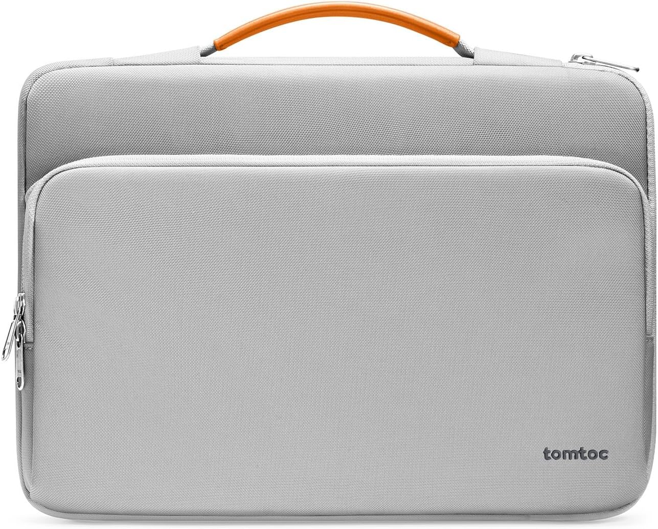 tomtoc 360 Protective Laptop Carrying Case for 14-inch MacBook Pro M4/M3/M2/M1 Pro/Max 2024-2021, 12.9-13 Inch iPad Pro/Air, Water-Resistant MacBook Accessory Bag Sleeve
