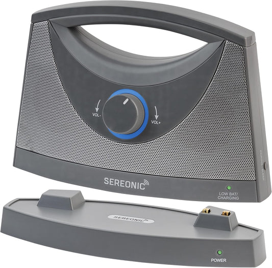 Wireless TV Speakers for Hard of Hearing - Portable, Powerful, and Convenient