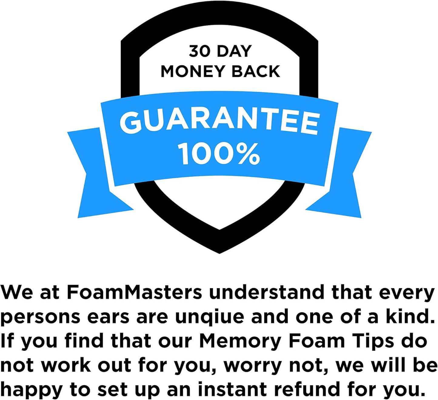 Foam Masters Memory Foam Ear Tips for AirPods Pro 1st & 2nd Gen | Comfortable | Secure | Better Noise Cancellation | Version 3.0 Replacement Buds (Small - 3 Pairs, Gray)