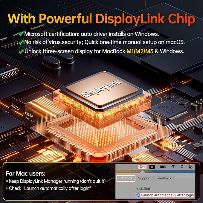 VisionOwl Portable Monitor Dual 15.6 Inch 1080P FHD 107% sRGB Foldable Second Screen, USB-C HDMI HDR Stacked Travel Monitor for Laptop MacBook PC PS5 Xbox, VESA Mountable, with Adjustable Kickstand