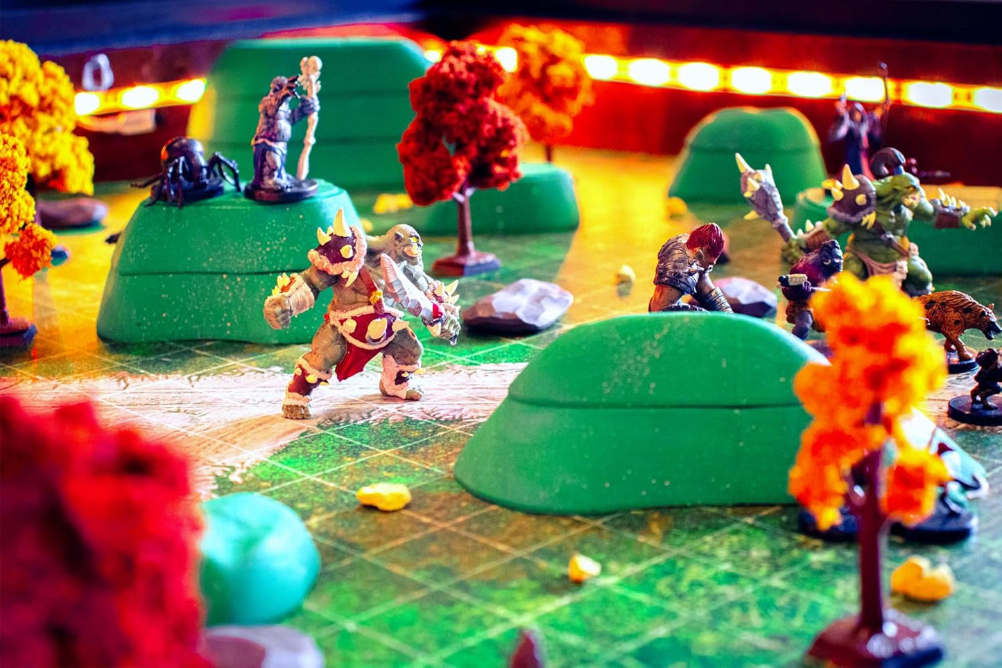 Chimera Terrain Set - Mini Dungeon Castle Cavern DND Terrain for Tabletop RPGs, Dungeons & Dragons, Pathfinder, War Gaming, and More! - by DCD (137+pcs, 7sqft)