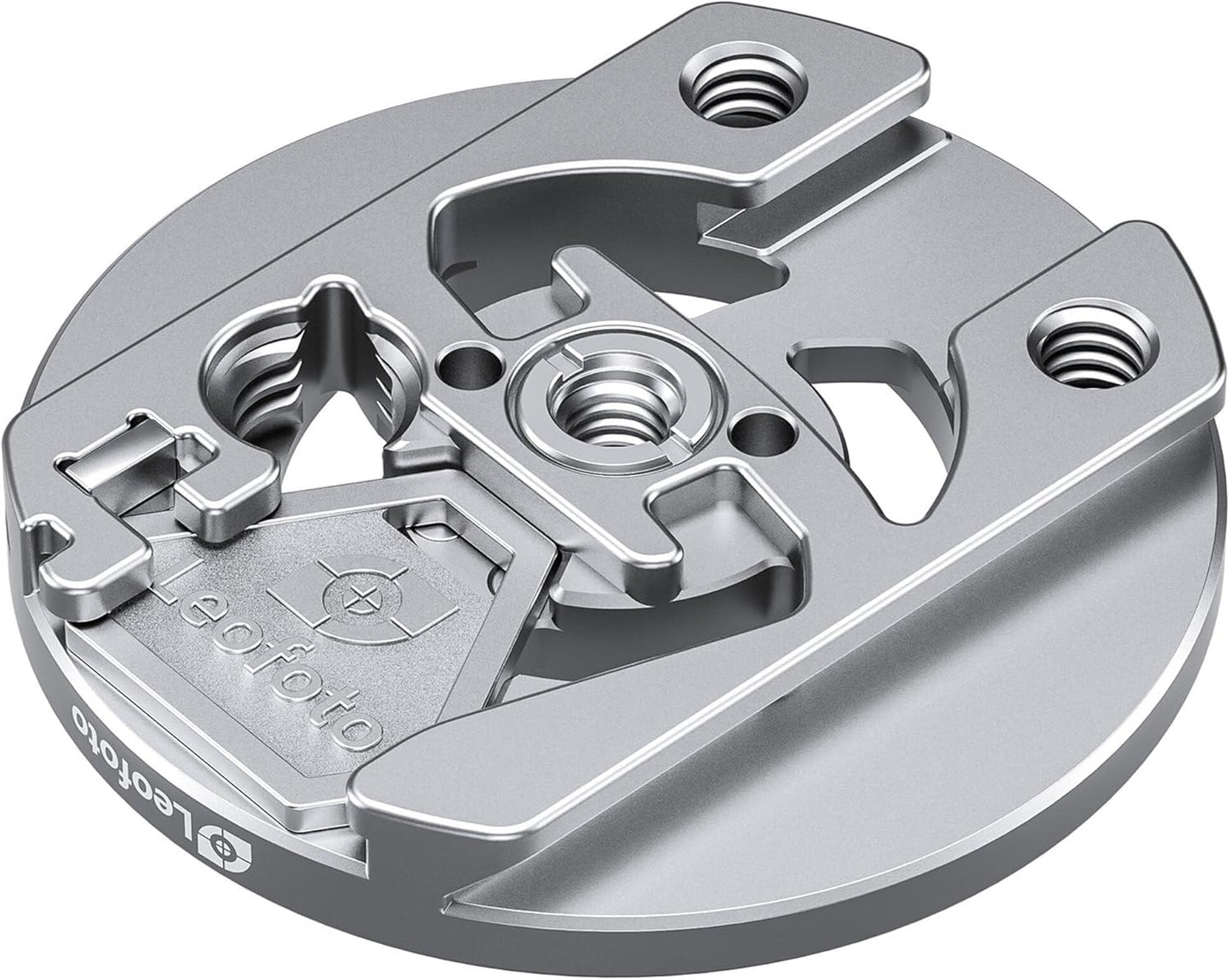 LEOFOTO PM-01 Magnetic Plate for Phones, Phone Stand with Hidden Tool, 1/4" and 3/8" Screw Hole, ARRI and Arca Compatible