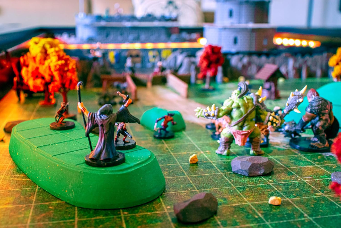 Owlbear Terrain Set - Mini Dungeon Castle Cavern DND Terrain for Tabletop RPGs, Dungeons & Dragons, Pathfinder, War Gaming, and More! - by DCD (98+pcs, 3.5sqft)