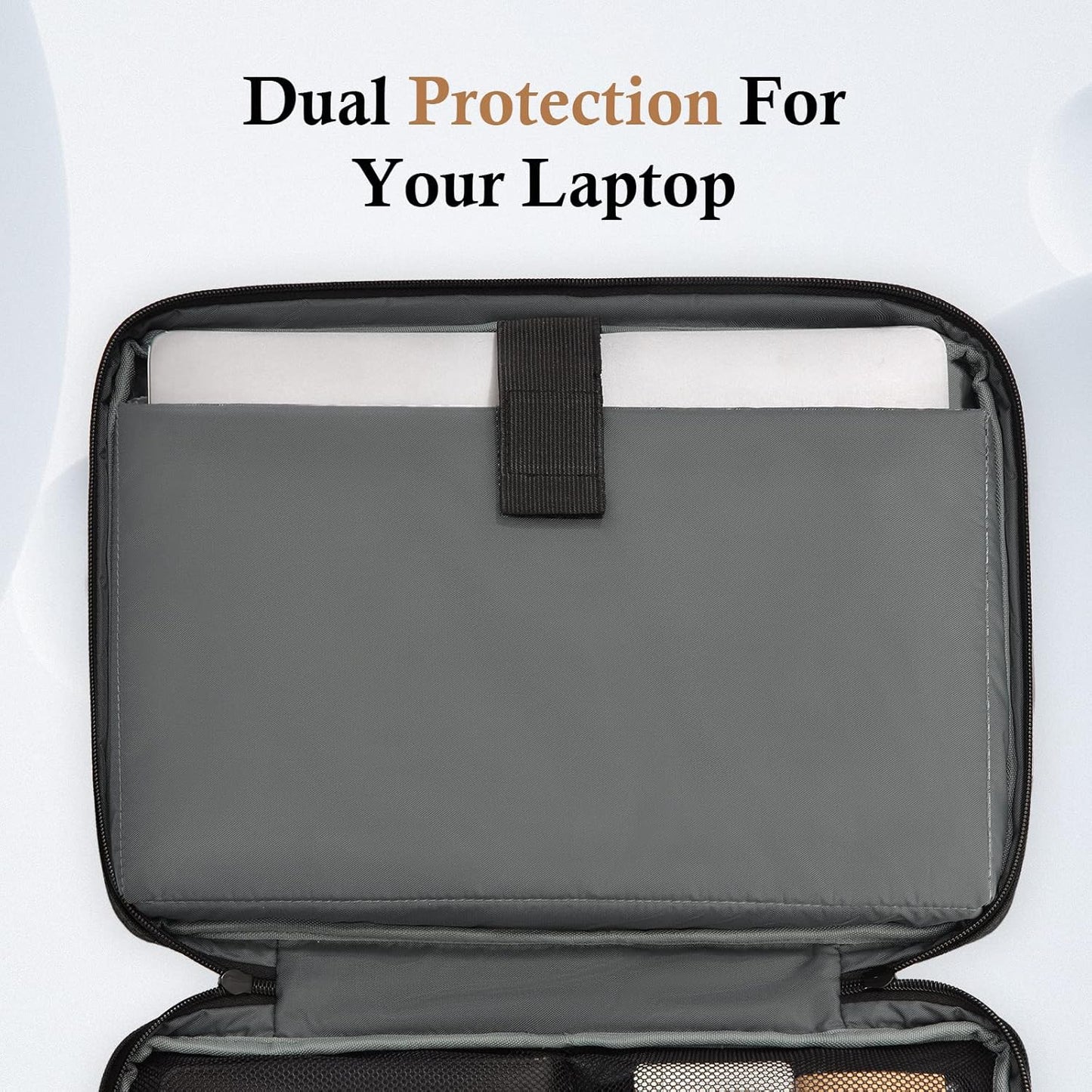 Laptop Sleeve Case, 15.6 17.3 14 13.3 12.3 inch TSA Laptop Sleeve Computer Carrying Bag