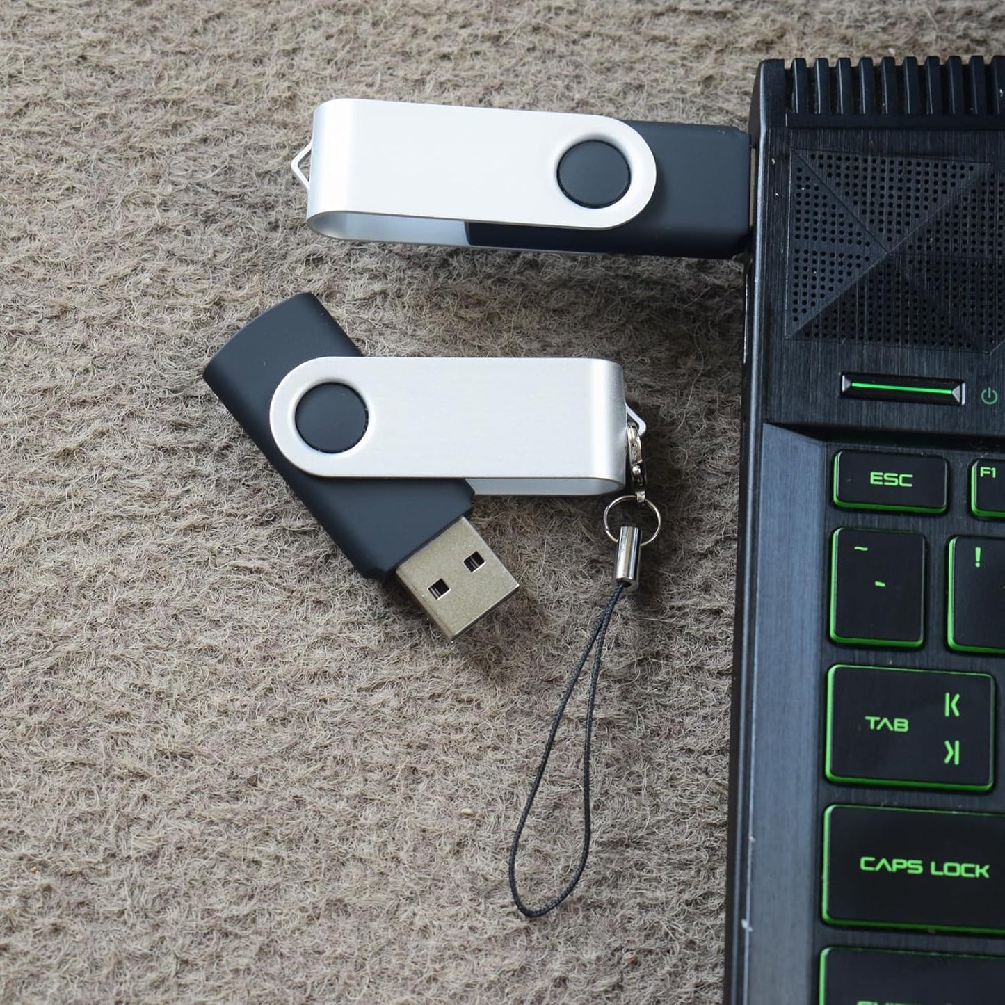 lcwamy 128MB Flash Drives 100 Pack USB Drives Bulk USB Flash Drive 100 Pack Flash Drive Bulk USB Thumb Drive CupShadow (Black, No Logo 128M 100PCS)