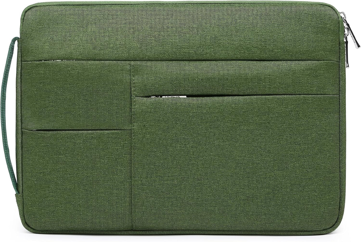 HYZUO 17-17.3 Inch Laptop Sleeve Bag Briefcase for 17" 17.3" HP/Dell/ASUS/Acer/LG/MSI Gaming Laptop/Razer Blade 17/18, Men Women NoteBook Protective Case Bag, Grass Green