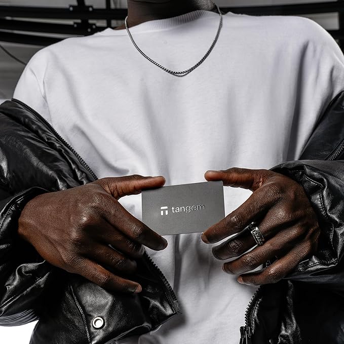 TANGEM Wallet Pack of 3 - Secure Crypto Wallet - Trusted Cold Storage for Bitcoin, Ethereum, NFT's & More Coins - 100% Offline Hardware